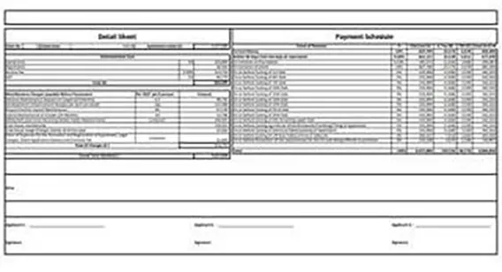 Danube Shahrukhz Residences cost sheet preview